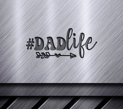 Dadlife Arrow Design SVG -  Fathers Day Graphic SVG