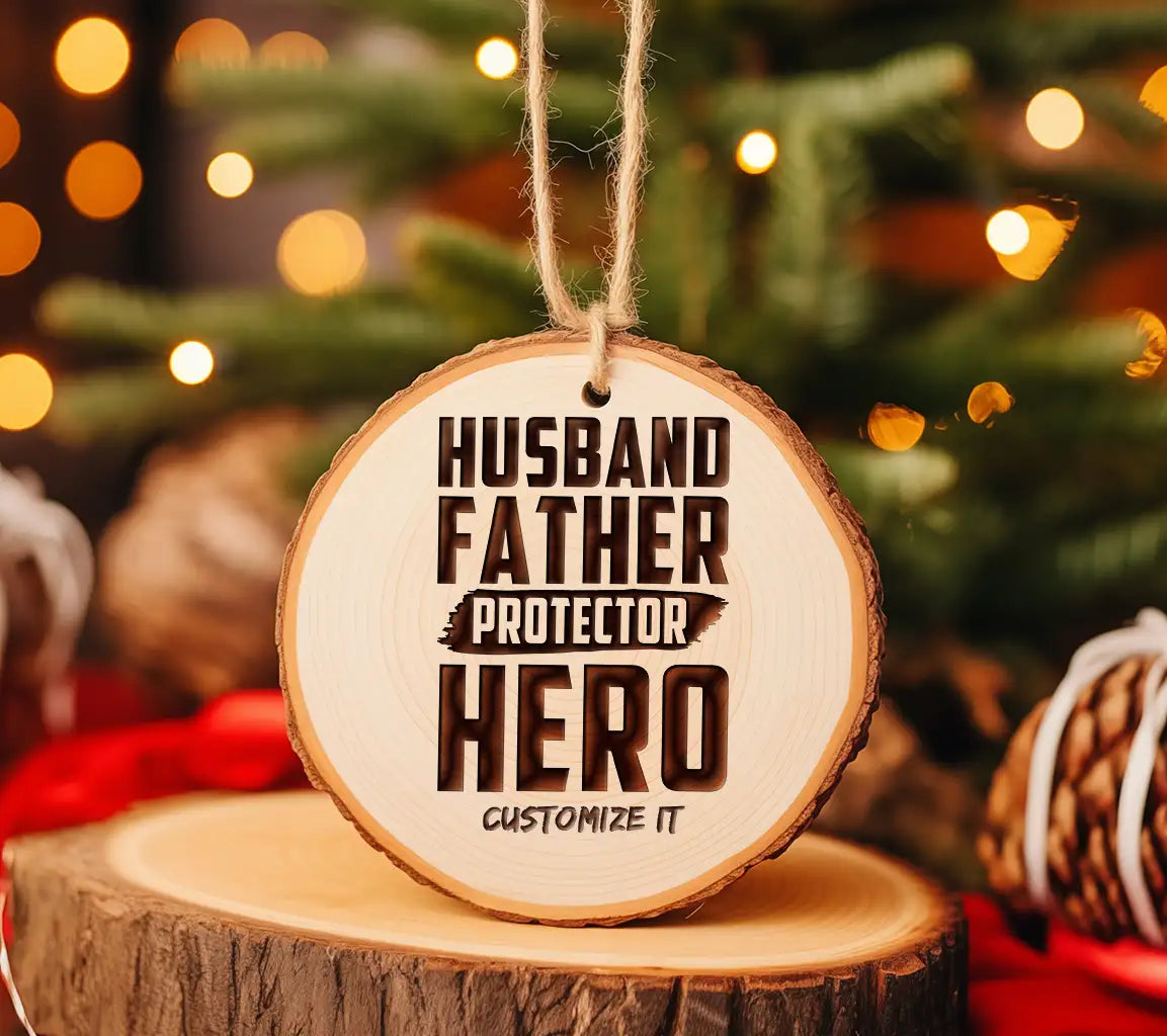 Husband, Father, Protector, Hero SVG -  Poster Design SVG