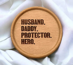 Husband Daddy Protector Hero SVG - Fathers Day Design SVG