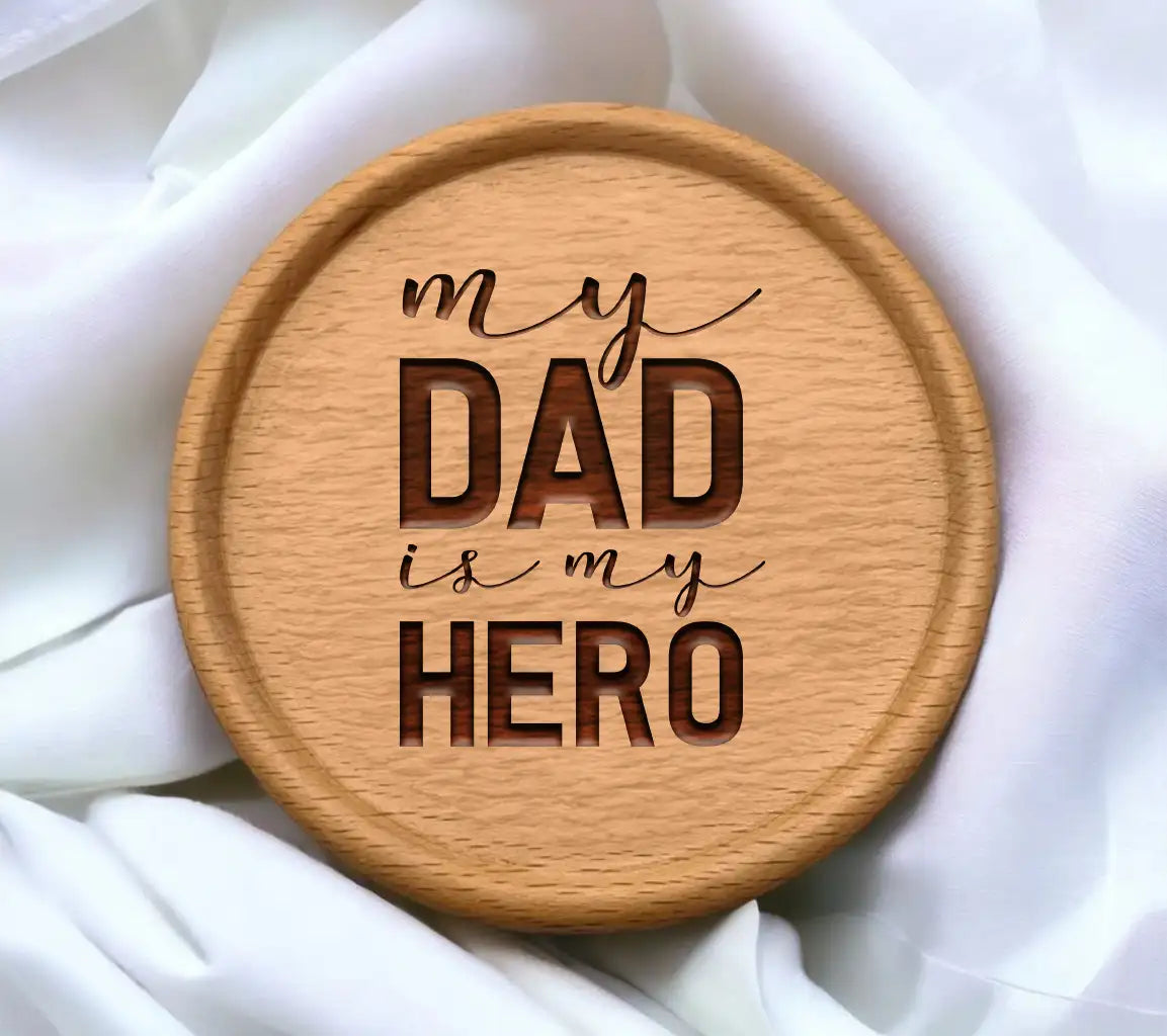 My Dad Is My Hero SVG - Fathers Day Design SVG