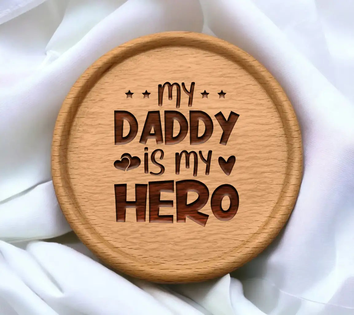 My Daddy Is My Hero  SVG for Fathers Day SVG