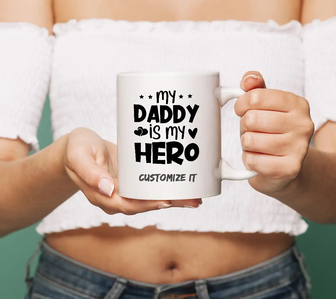 My Daddy Is My Hero  SVG for Fathers Day SVG