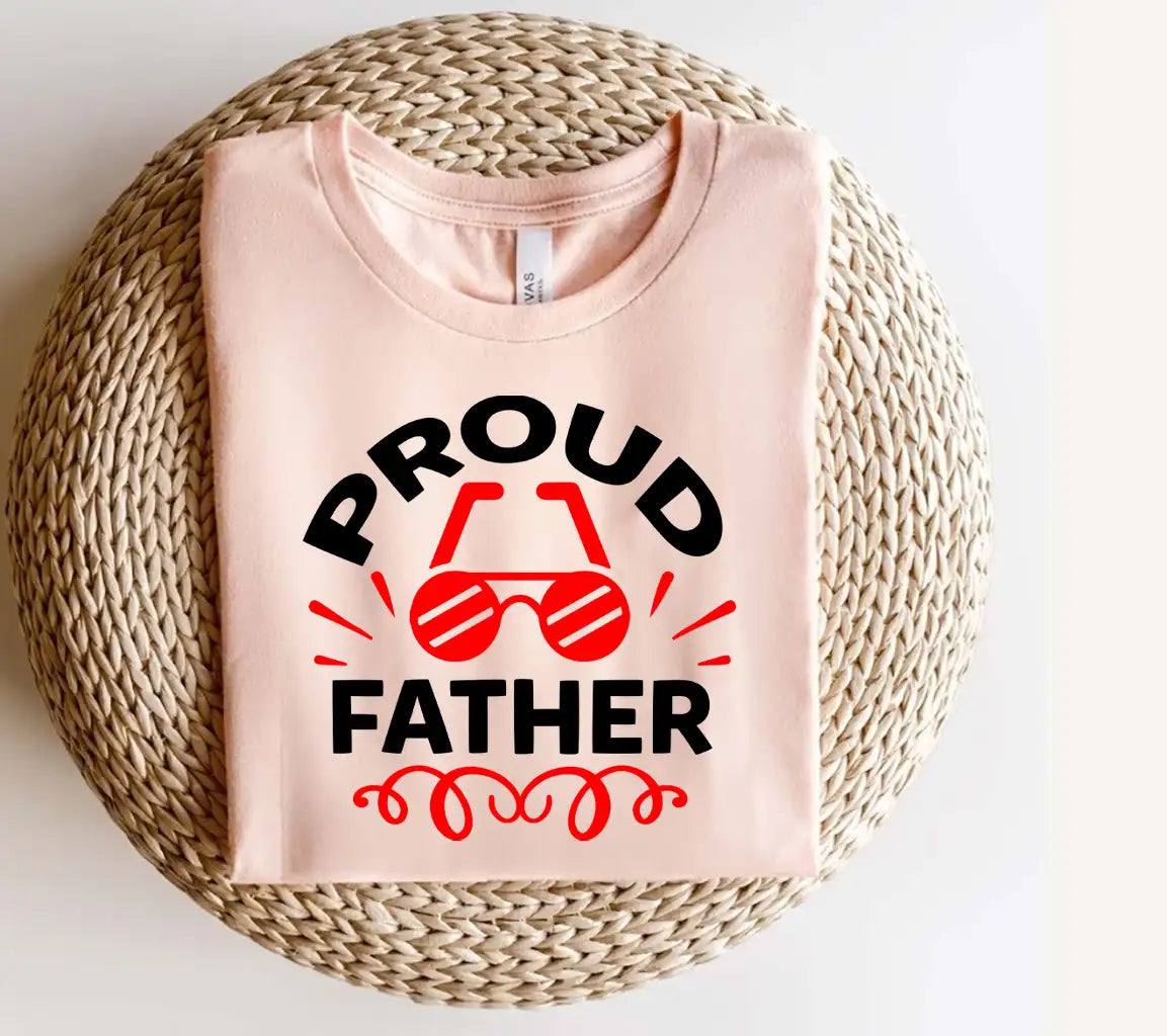 Proud Father Sunglasses SVG - Fathers Day Design SVG