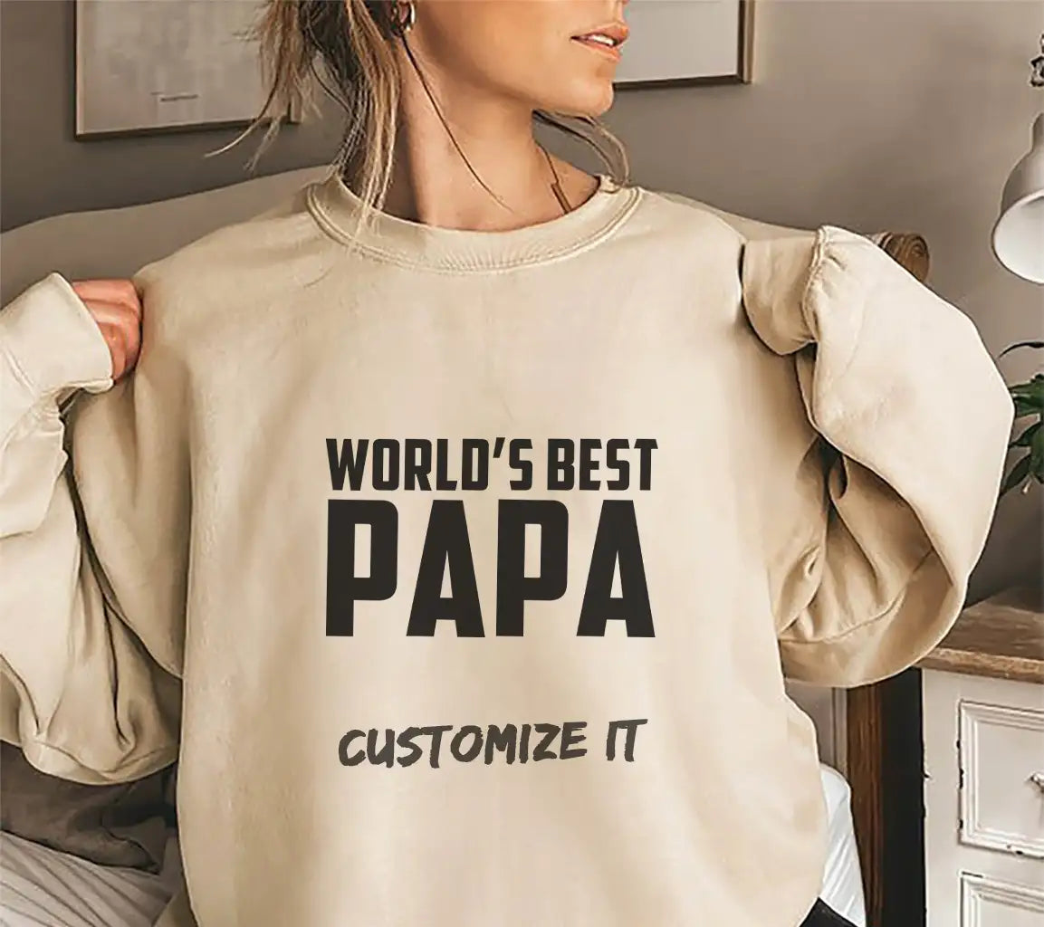 Worlds Best Papa SVG -  Design Design for Fathers Day SVG