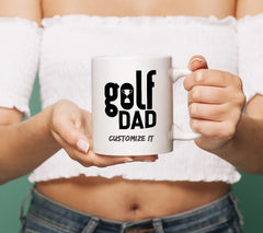 Golf Dad Trophy SVG -  Logo Design for Fathers Day SVG