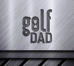 Golf Dad Trophy SVG -  Logo Design for Fathers Day SVG