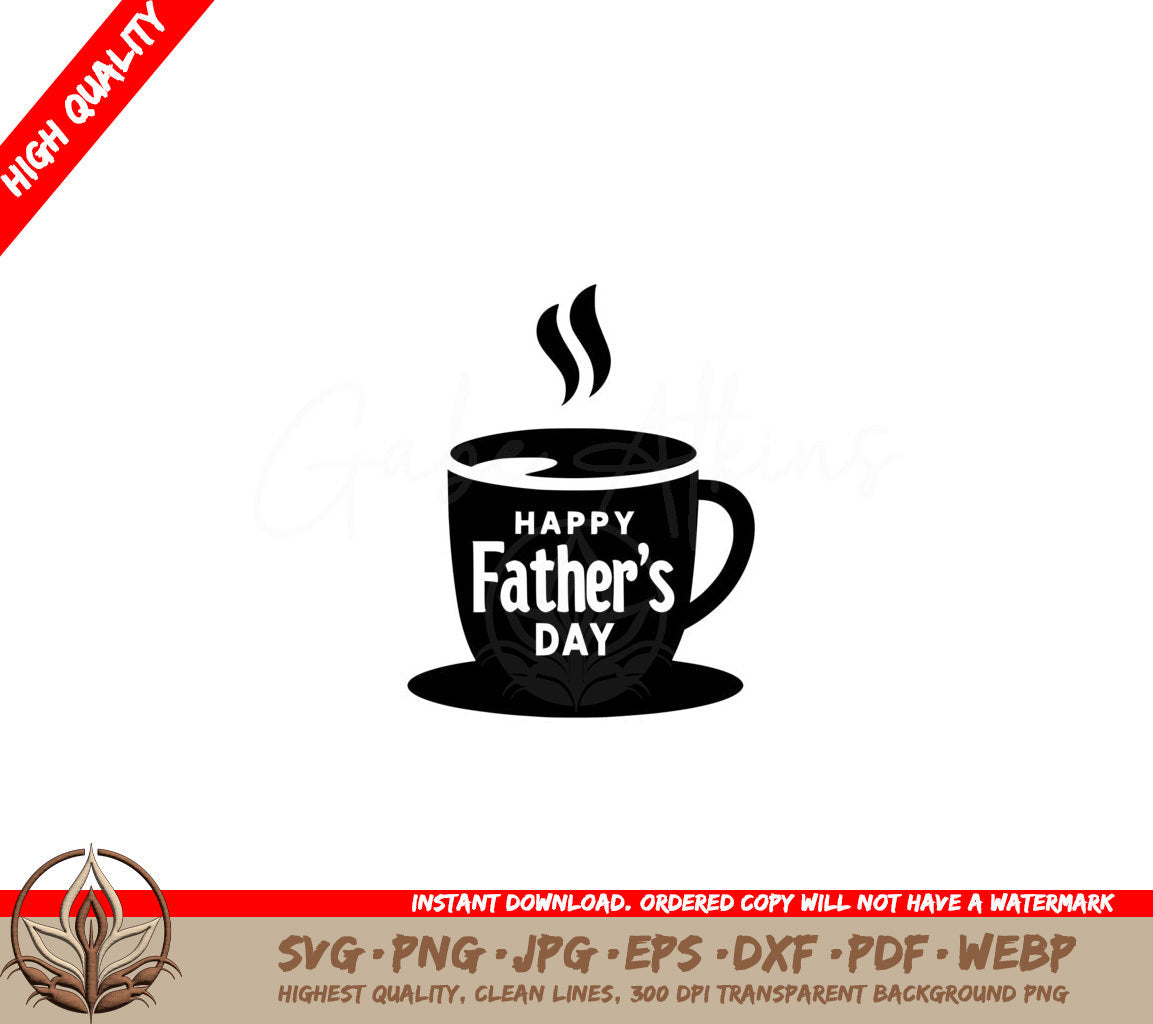 Father's Day Java Digital Product SVG