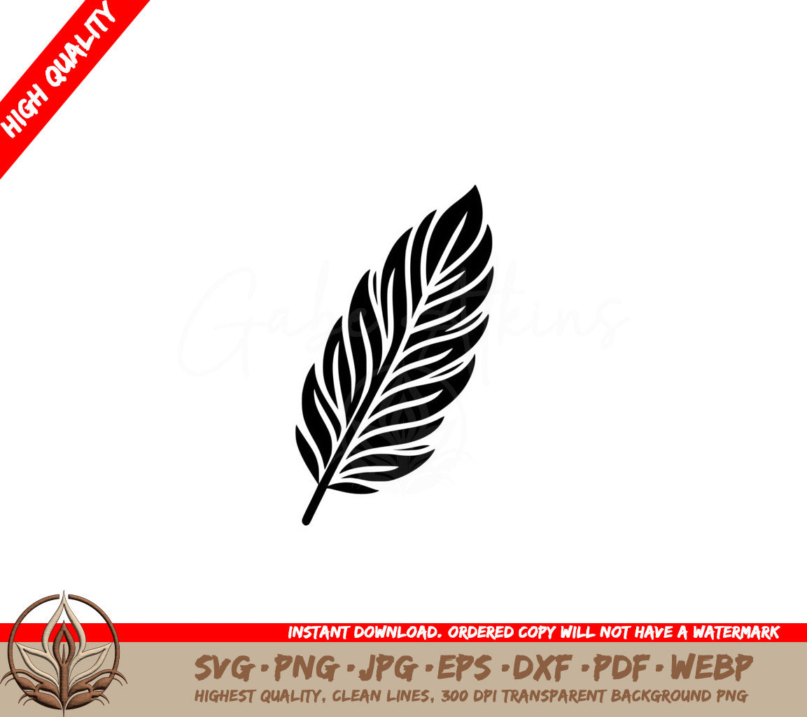 Whispering Feathers SVG - Digital Product in Multiple File Formats