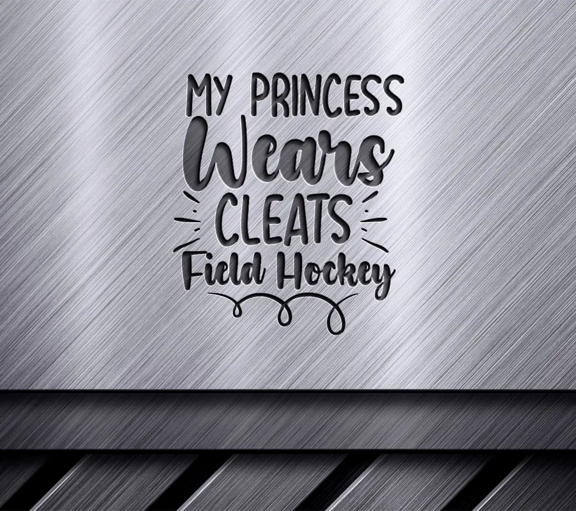 Field Hockey Princess Cleats SVG Design SVG