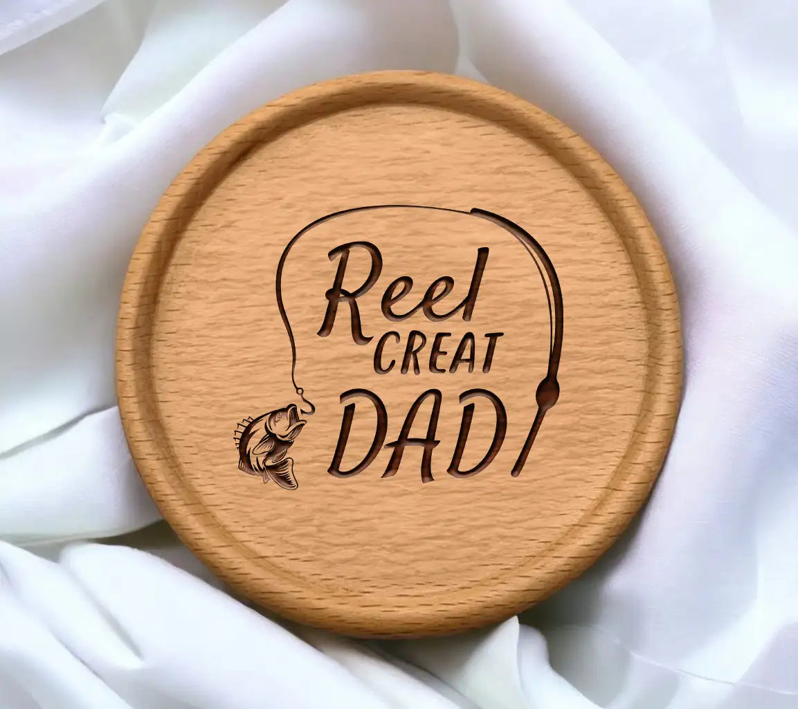 Reel Great Dad Fish Design SVG -  SVG