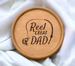 Reel Great Dad Fish Design SVG -  SVG