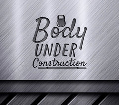 Body Under Construction  Design SVG - Fitness Design SVG