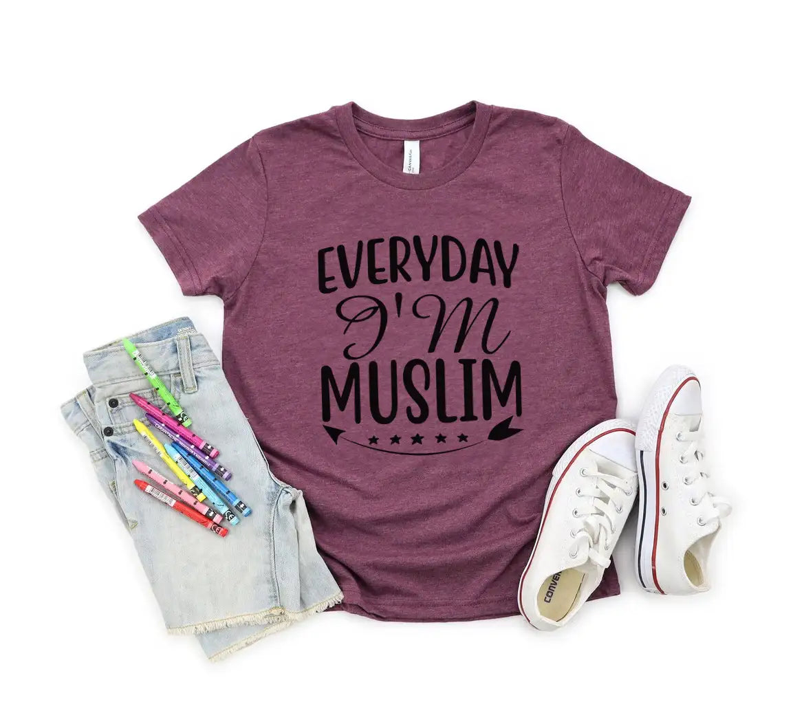 Everyday Im Muslim  SVG for Fitness SVG