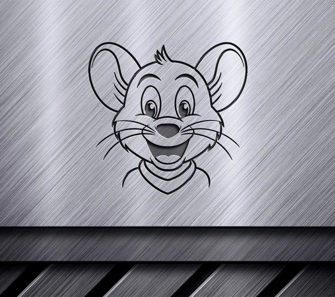 Smiling Florida Mouse SVG -  Icon Vector SVG