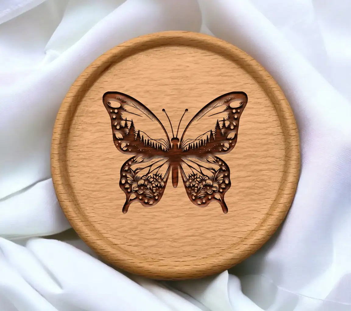 Forest Butterfly Mosaic