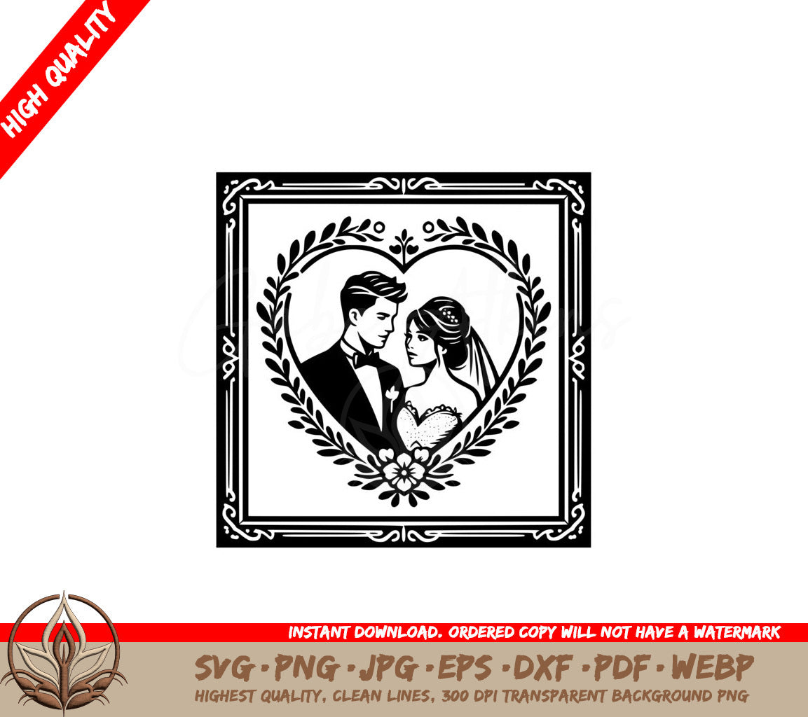 Forever Heart Union Digital Product SVG