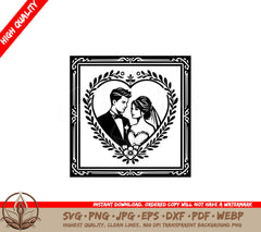 Forever Heart Union Digital Product SVG