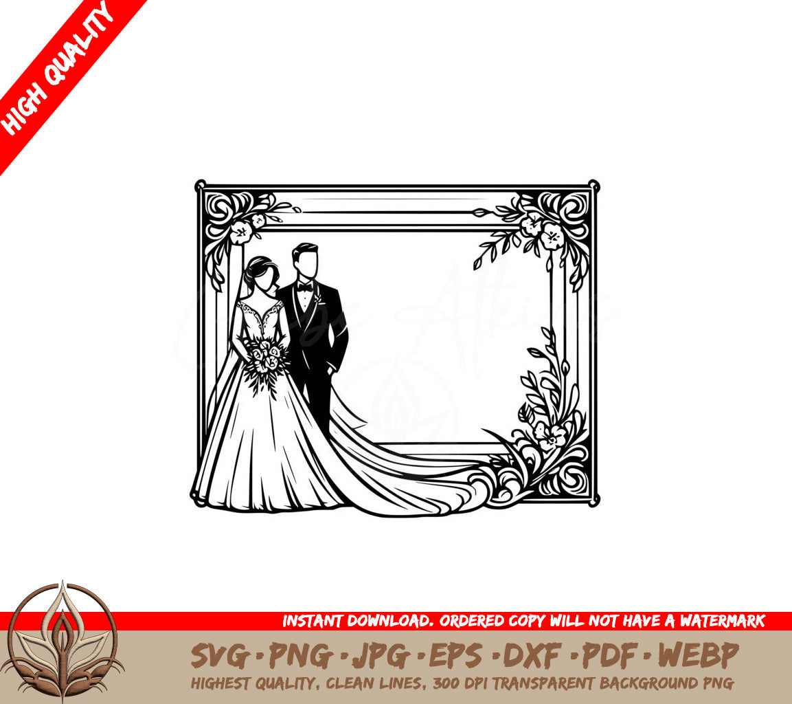 Forever United Frame SVG - Digital Product in Multiple File Formats