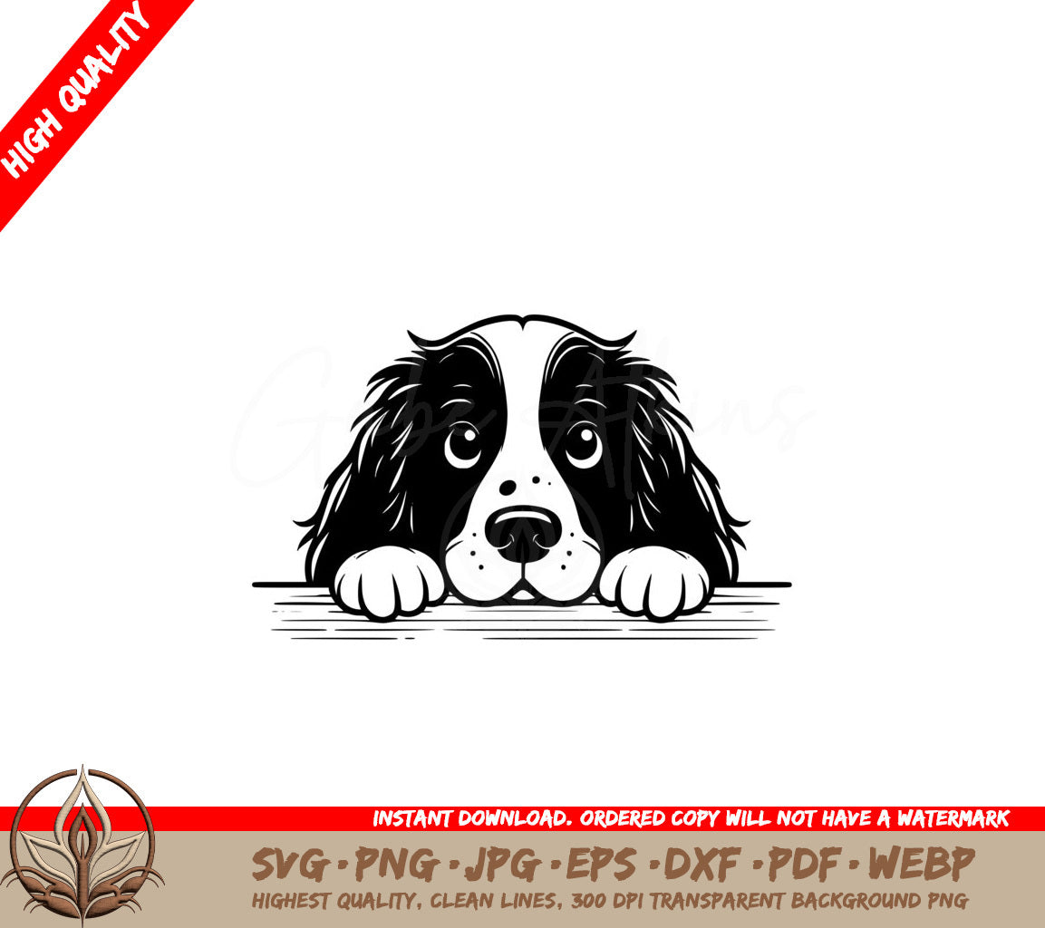 Freckled Spaniel SVG – Digital File in Various Formats