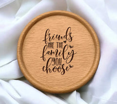 Friends Are Family SVG - You Choose Quote Design SVG