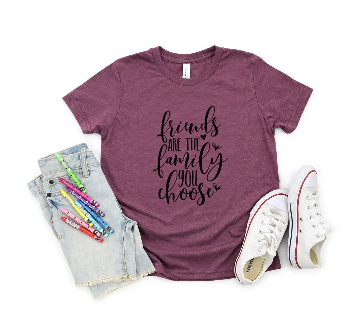 Friends Are Family SVG - You Choose Quote Design SVG