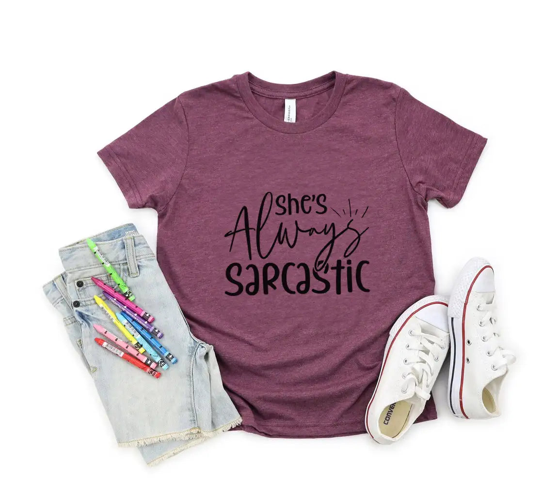 Shes Always Sarcastic  SVG Design - Friendship Design SVG