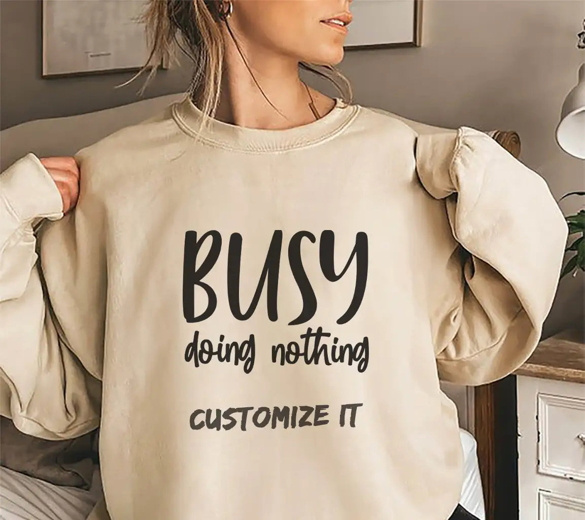 Funny Busy Doing Nothing  SVG Design SVG