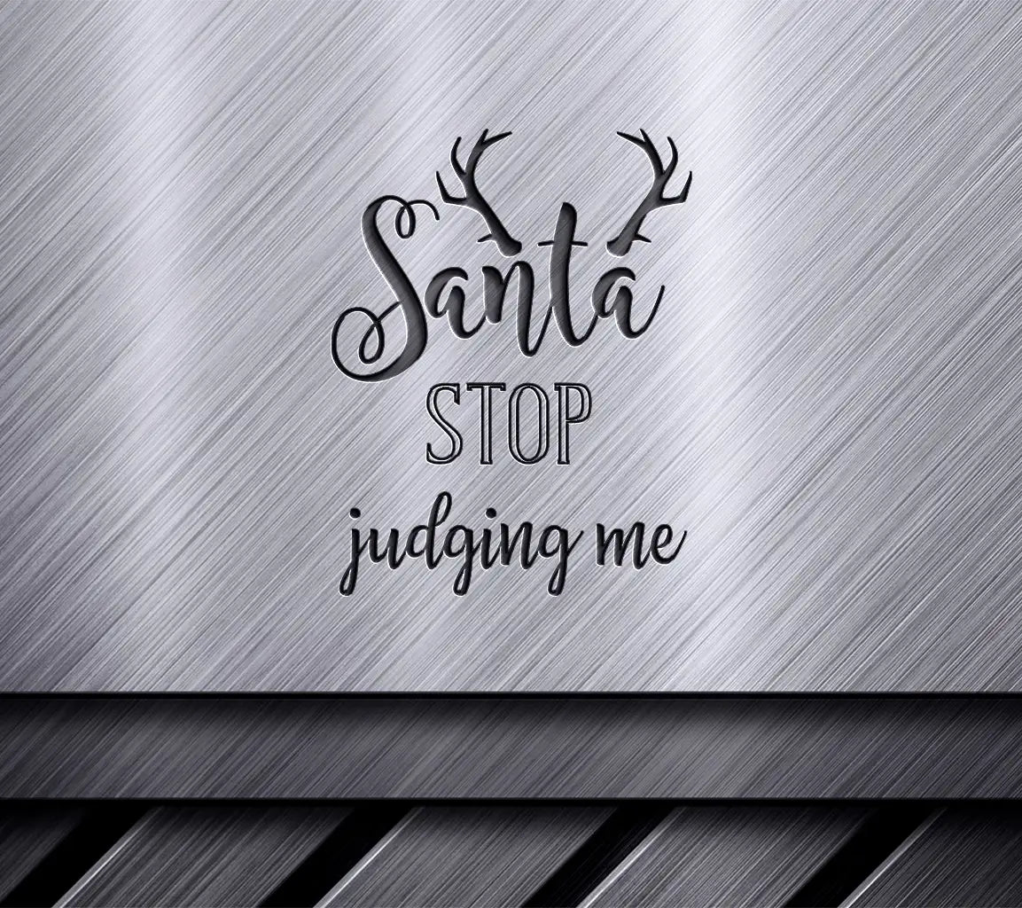 Funny Santa Judging SVG Bundle - Christmas Quotes Design SVG