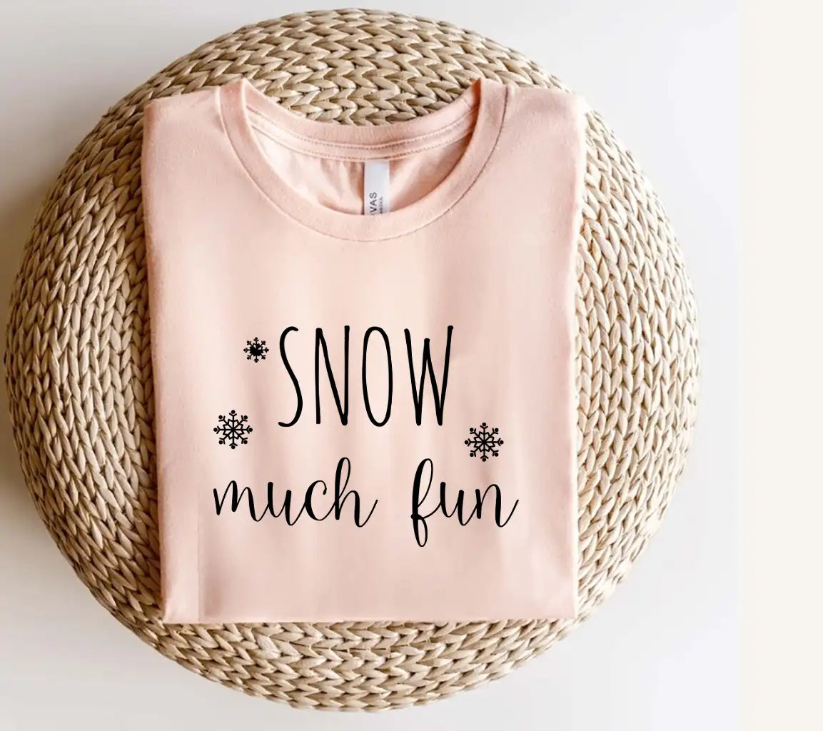 Snow Much Fun  Christmas SVG Quote Bundle SVG