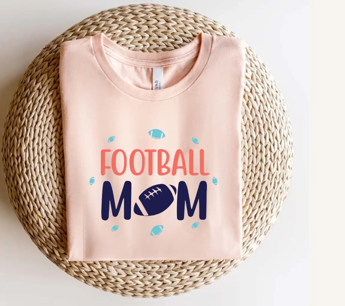 Football Mom SVG Design with Football - Funny Mom SVG SVG