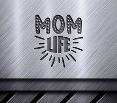 Funny Mom Life SVG Mom Surrounded by Light Rays SVG