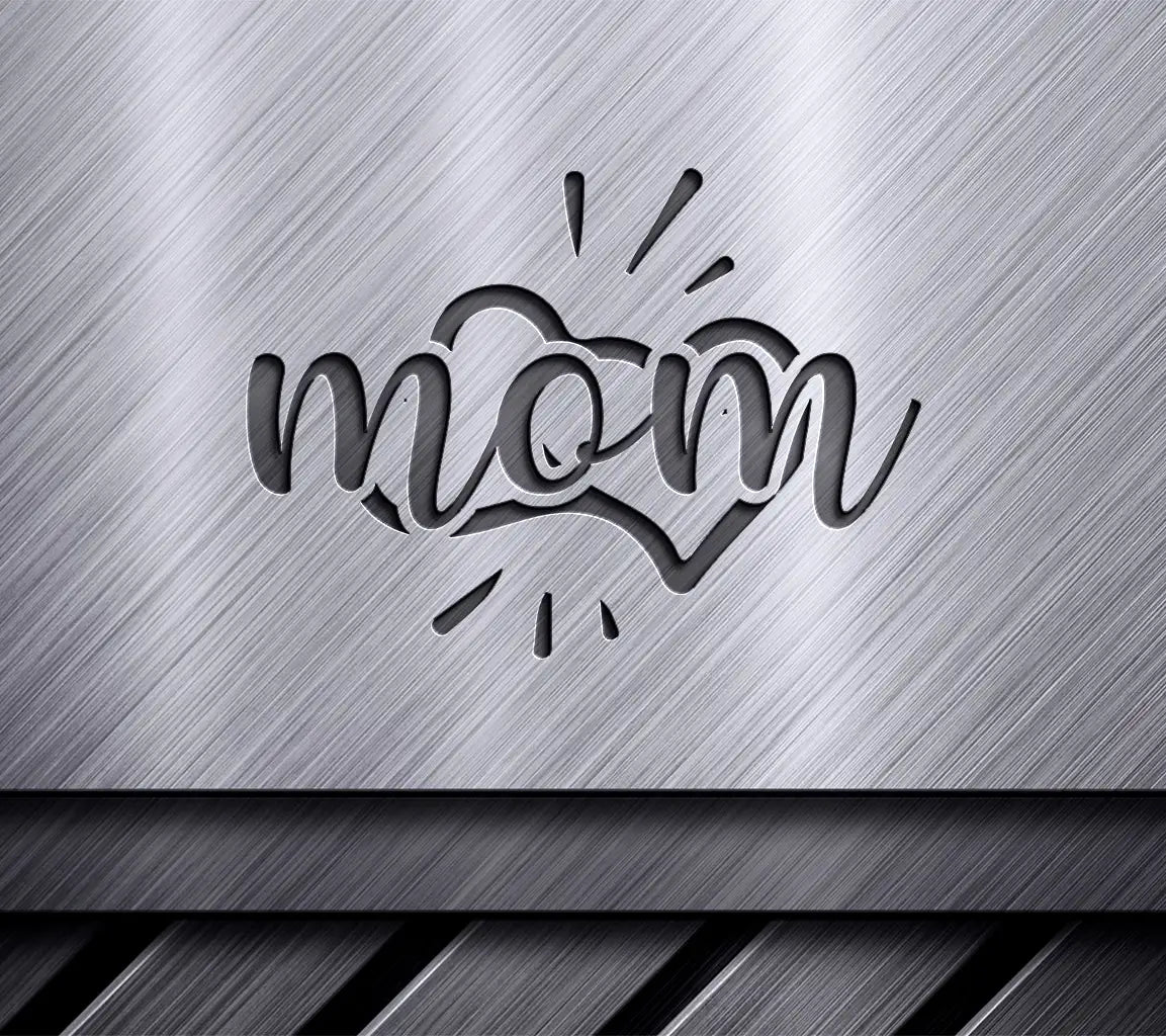 Mom Heart SVG Bundle Funny Mom Designs for Cricut & Silhouette SVG