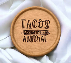 Funny Tacos Spirit Animal SVG -  Quote Design SVG