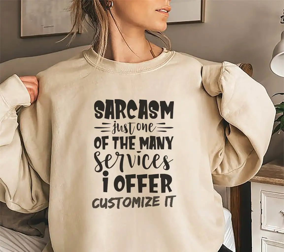 ## Funny Sarcasm SVG Just One of the Many Services I Offer SVG