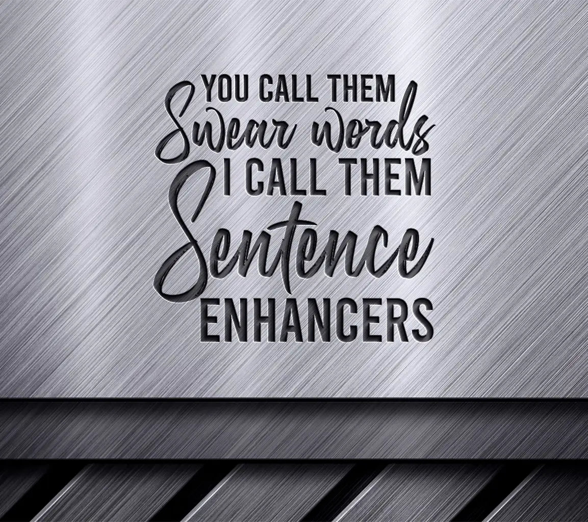 Funny Swear Words Sentence Enhancer SVG Design SVG