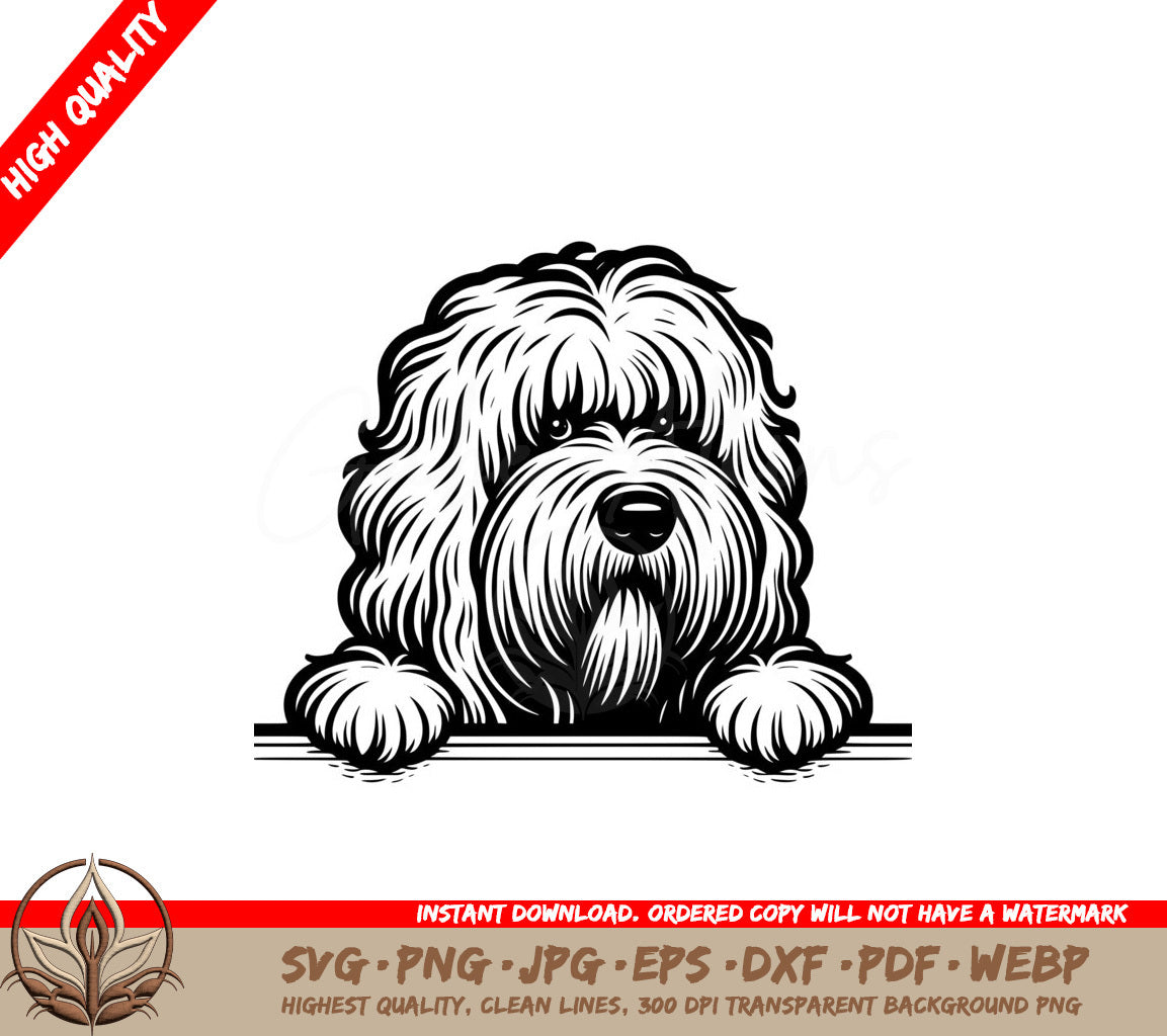 Fuzzy Komondor SVG - Digital Product in Various File Formats