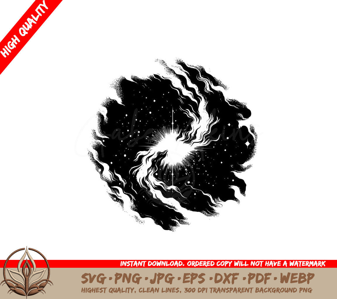 Galaxy Dance SVG - Digital Product File Formats