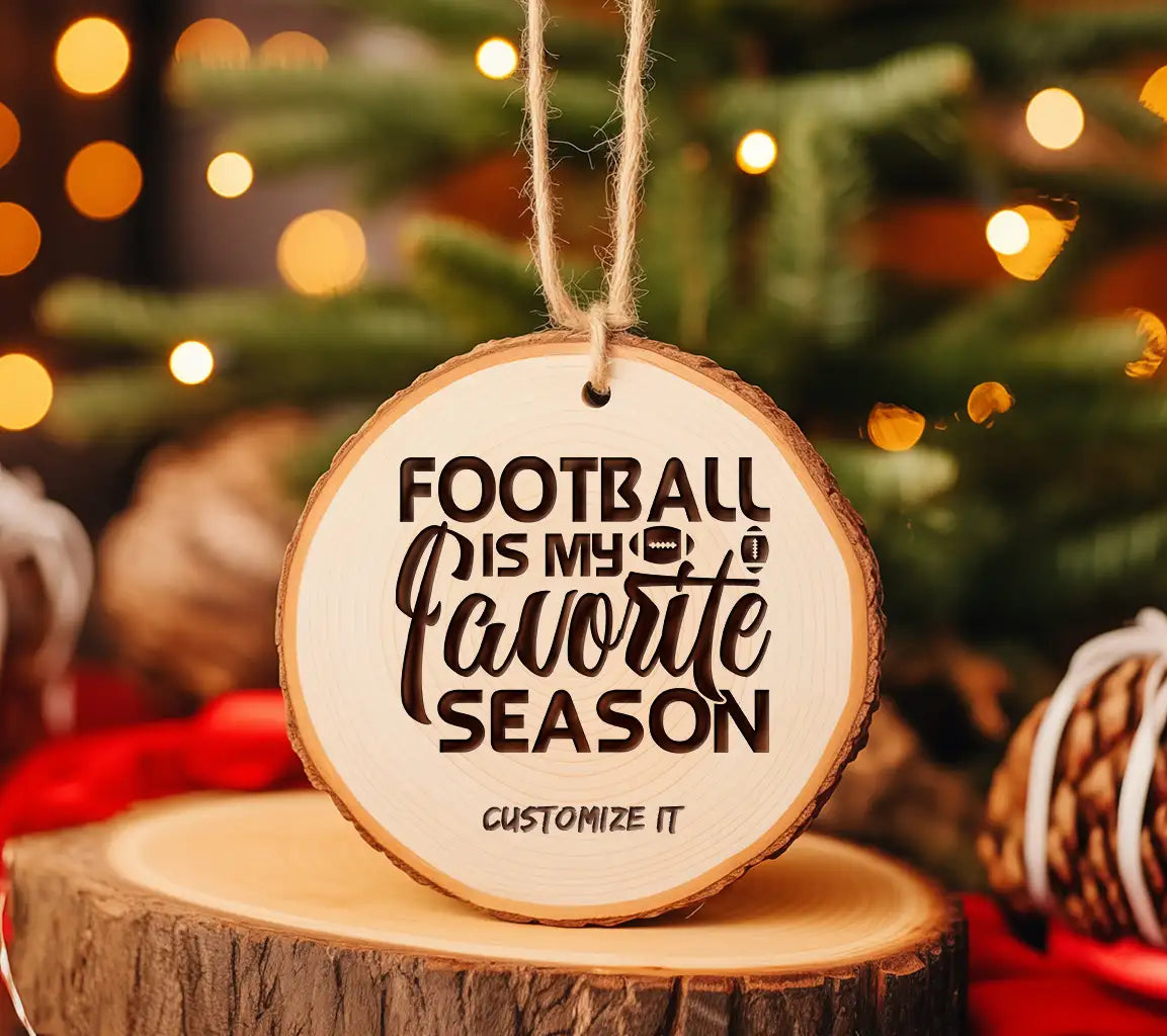 Football Is My Favorite Season SVG -  Sign Design SVG