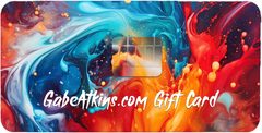 Unlock Creativity: GabeAtkins.com Gift Card | Gift Card | Gift Card | Gabe Atkins Designs