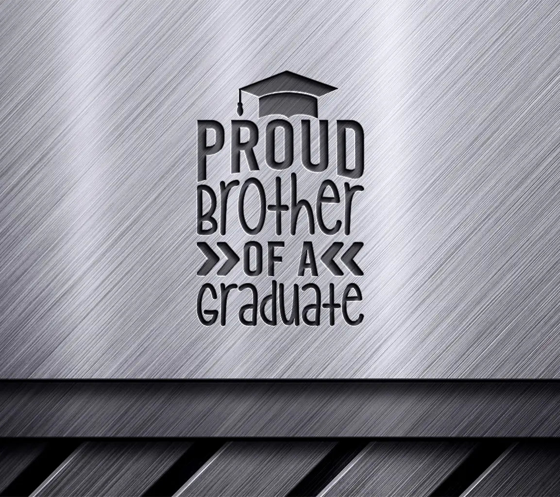 Proud Brother Graduate SVG - Graduation Cap Design SVG