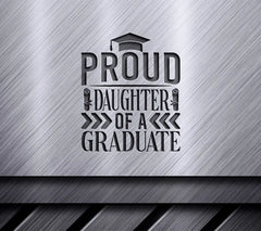 Proud Daughter of a Graduate SVG - Graduation Cap Design SVG