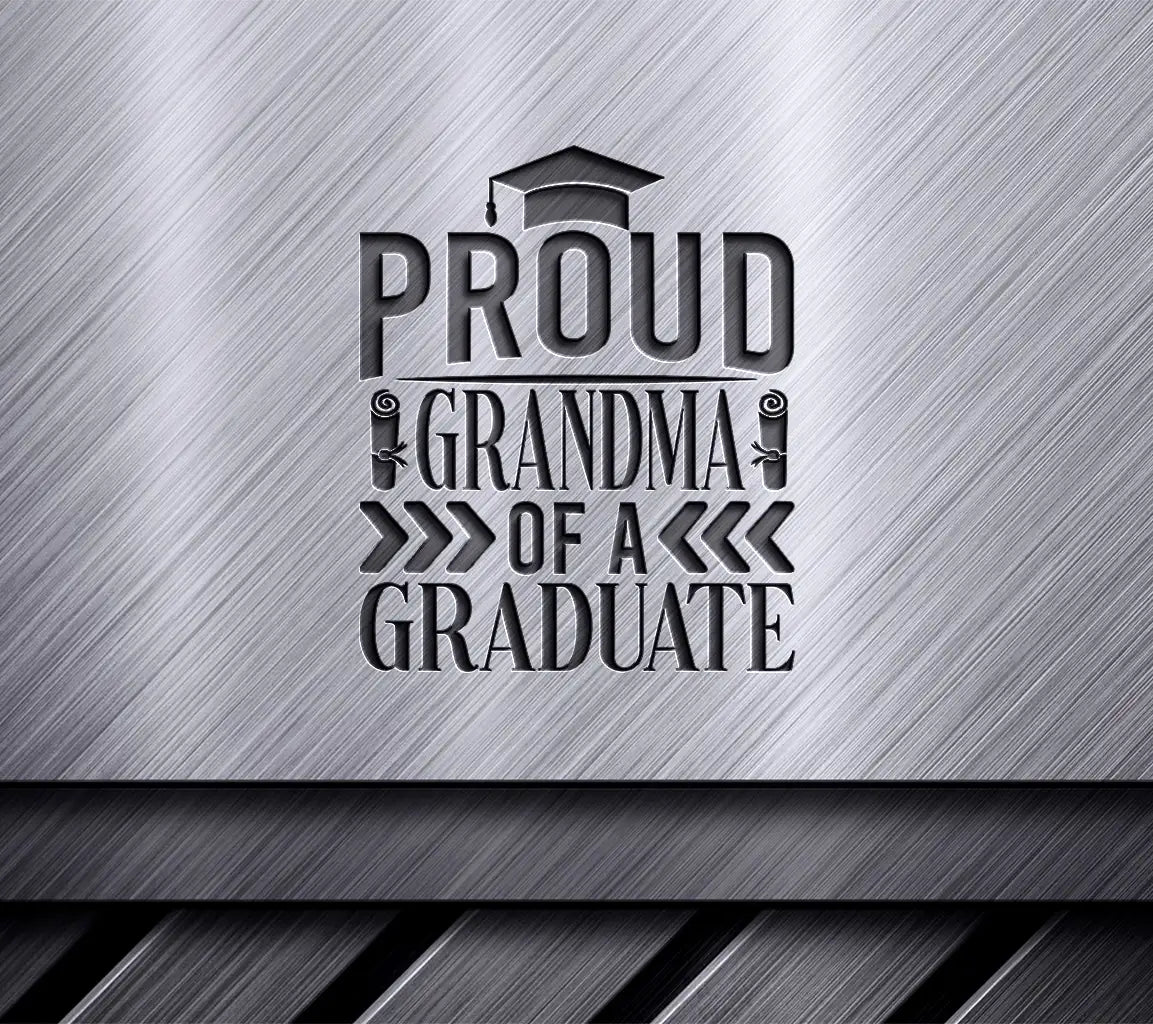 Proud Grandma of a Graduate SVG - Graduation Cap Design SVG