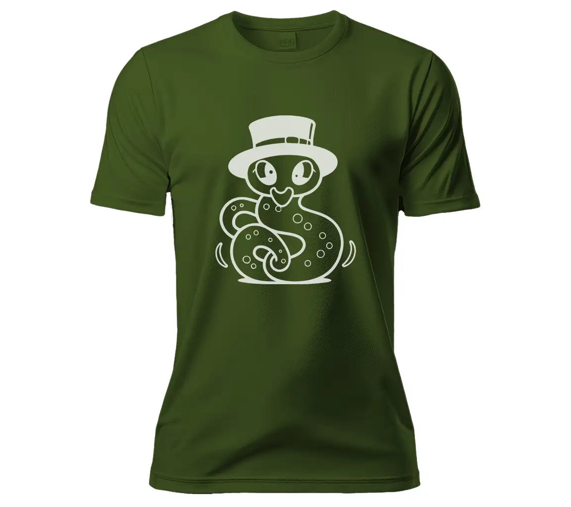  Octopus in Top Hat & Green Snake Mascot SVG Bundle SVG