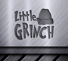 Grinch with Santa Hat SVG - Family Christmas Design SVG