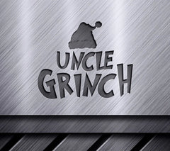 Grinch with Santa Hat SVG - Christmas Design for Uncle SVG