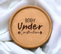 Body Under Construction SVG -  Gym Fitness Design SVG