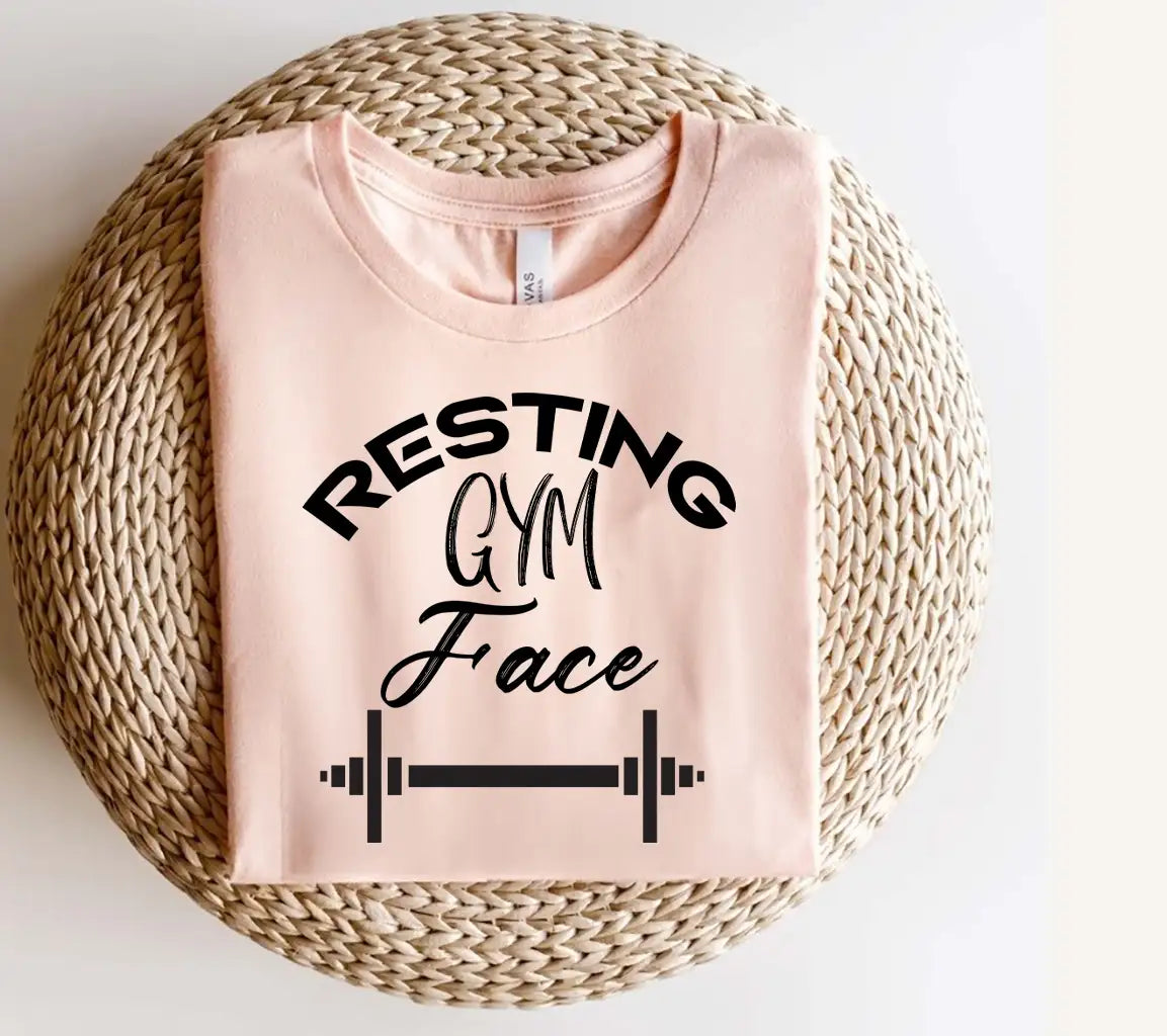  Resting Gym Face SVG - Fitness Design Design SVG