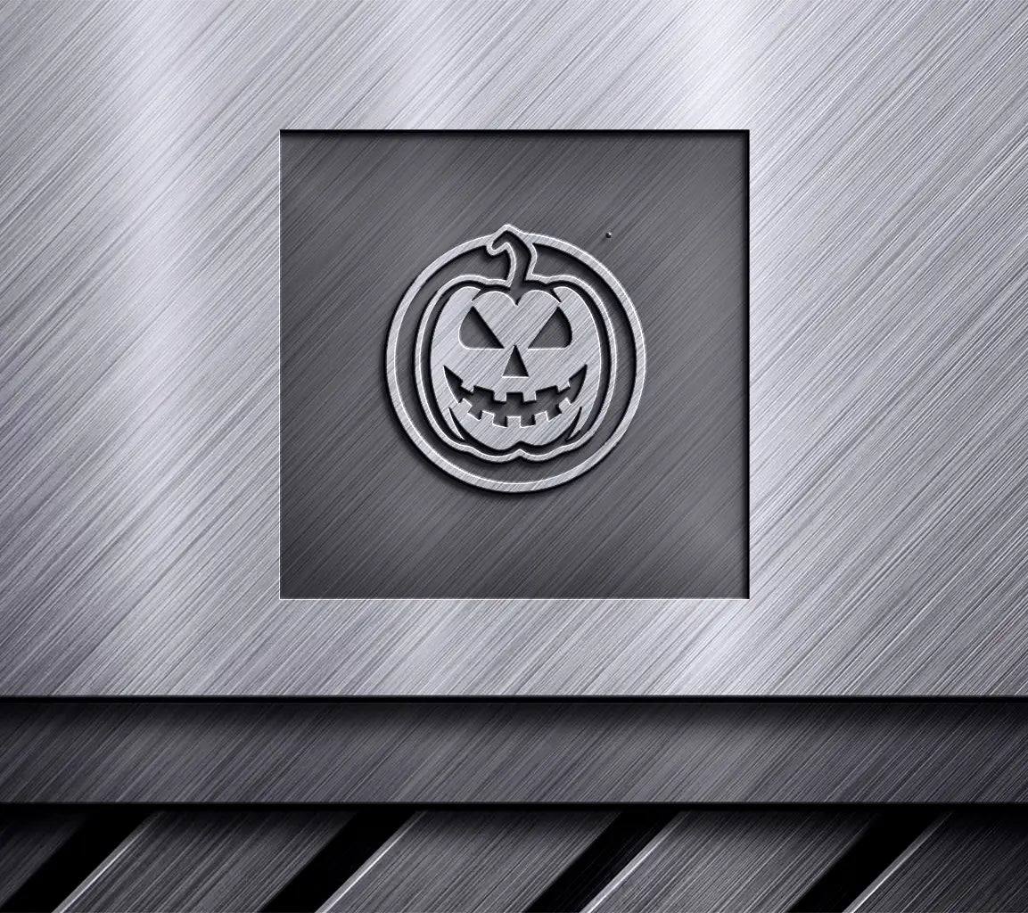 Halloween Scary White Pumpkin SVG Cut File SVG