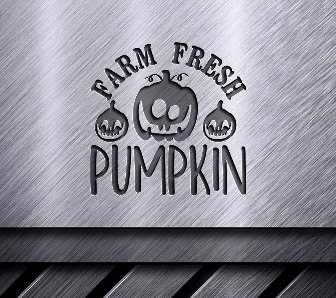 Farm Fresh Pumpkin SVG -  Design with Pumpkins SVG