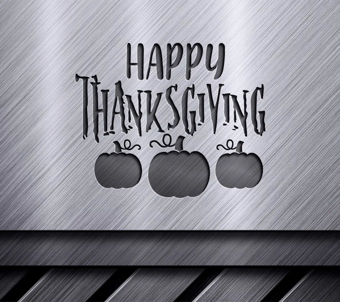  Pumpkin Silhouette Thanksgiving SVG SVG